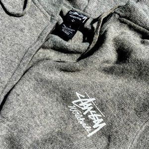 Stussy wool hoodie